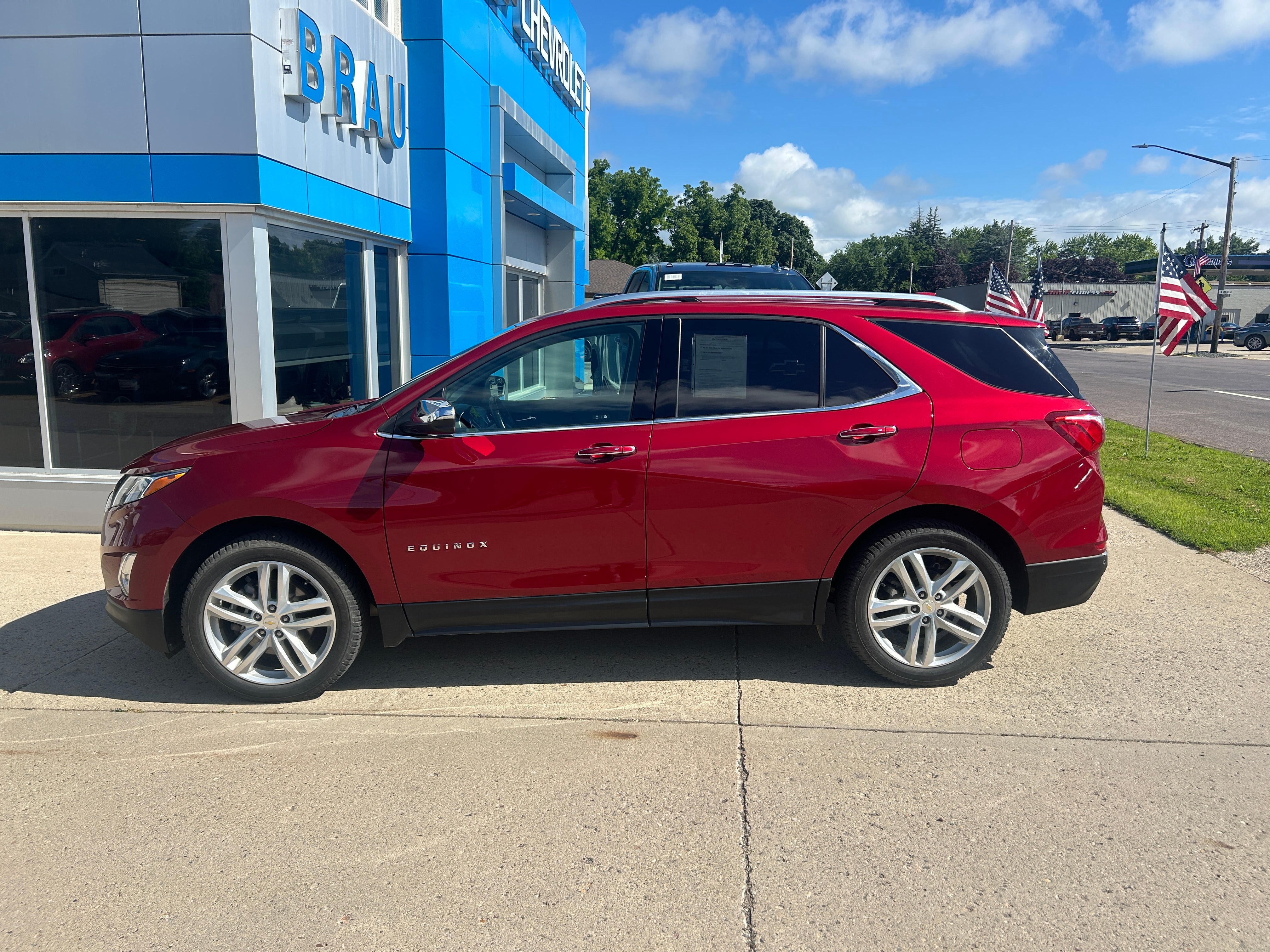 Cajun Red Tintcoat 2019 Chevrolet Equinox SUV / Crossover Four-Wheel Drive Automatic
