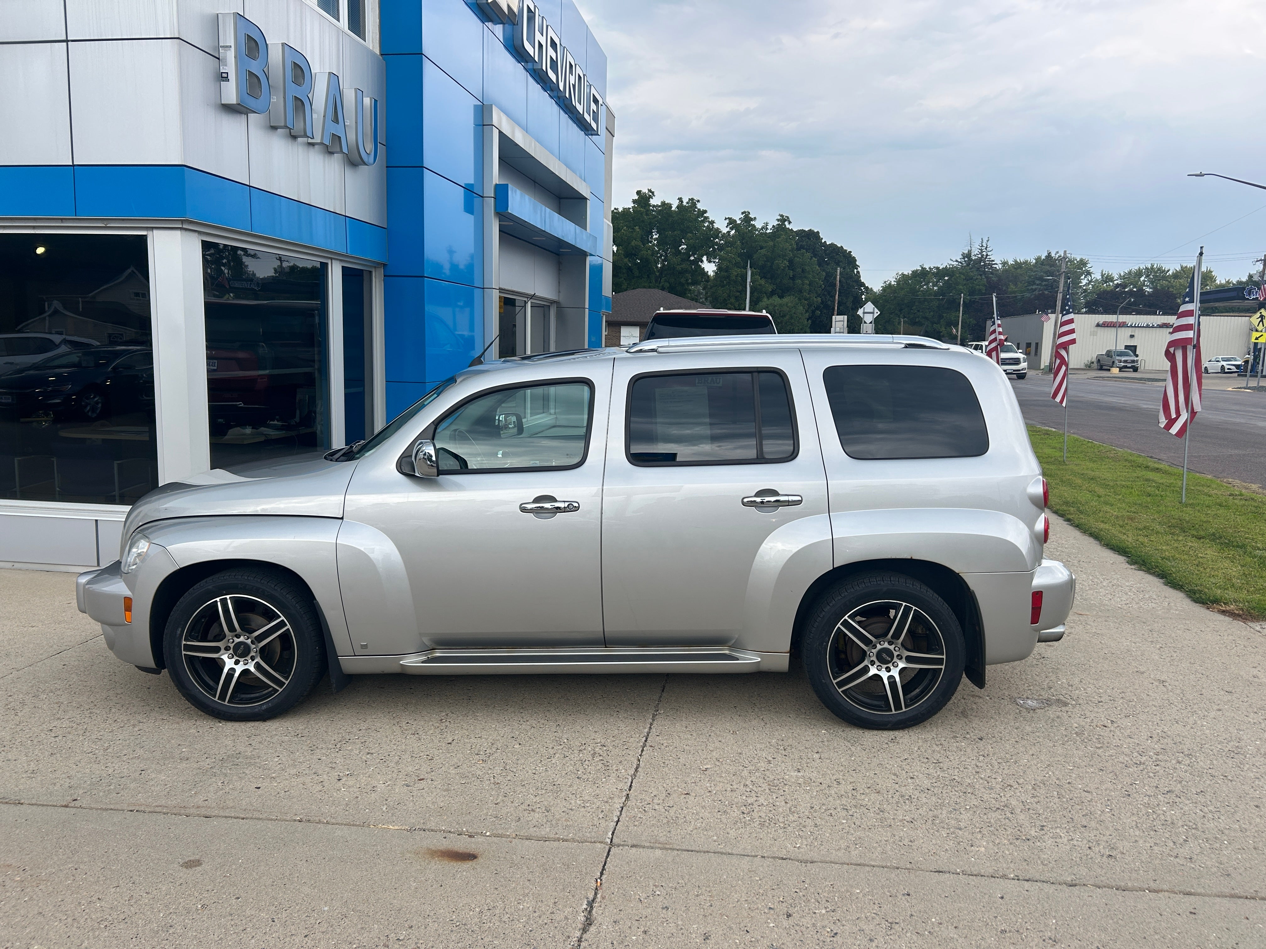 Silverstone Metallic 2007 Chevrolet HHR Wagon Front-Wheel Drive Automatic