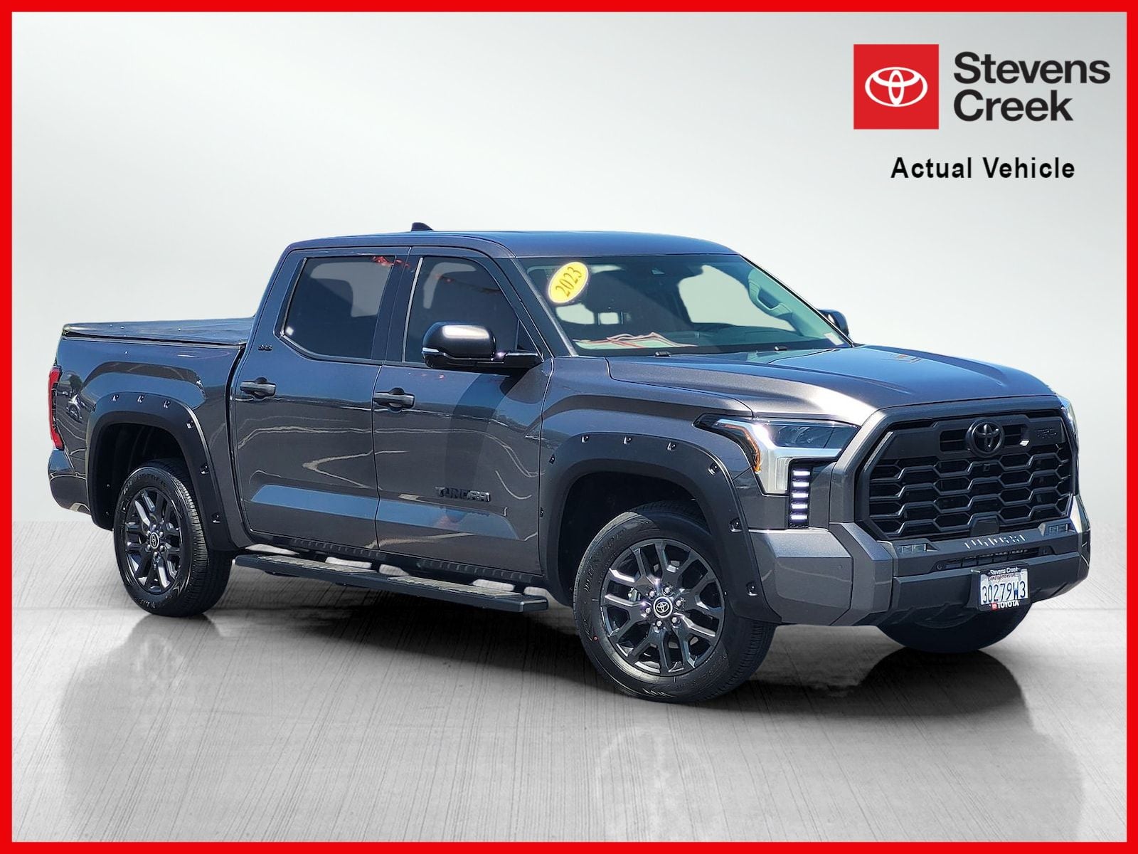 Magnetic Gray Metallic 2023 Toyota Tundra Pickup Truck Four-Wheel Drive Automatic