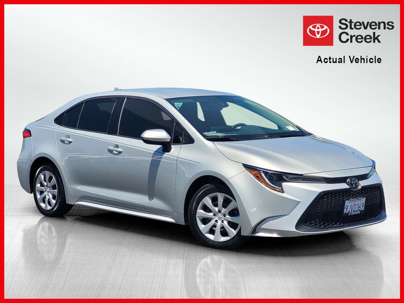 Classic Silver Metallic 2020 Toyota Corolla Sedan Front-Wheel Drive Continuously Variable Transmission