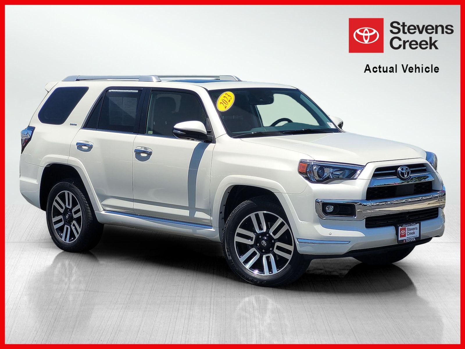 White (Blizzard Pearl) 2023 Toyota 4Runner SUV / Crossover All-Wheel Drive 5-Speed Automatic