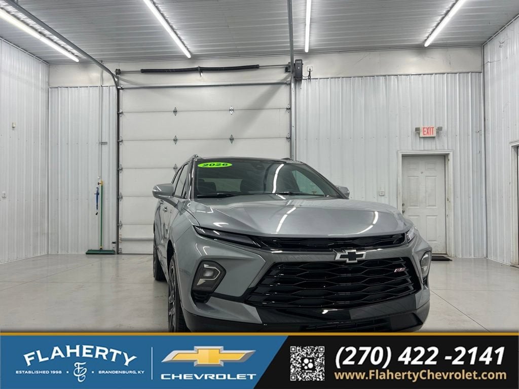 Sterling Gray Metallic 2026 Chevrolet Blazer SUV / Crossover Front-Wheel Drive Automatic