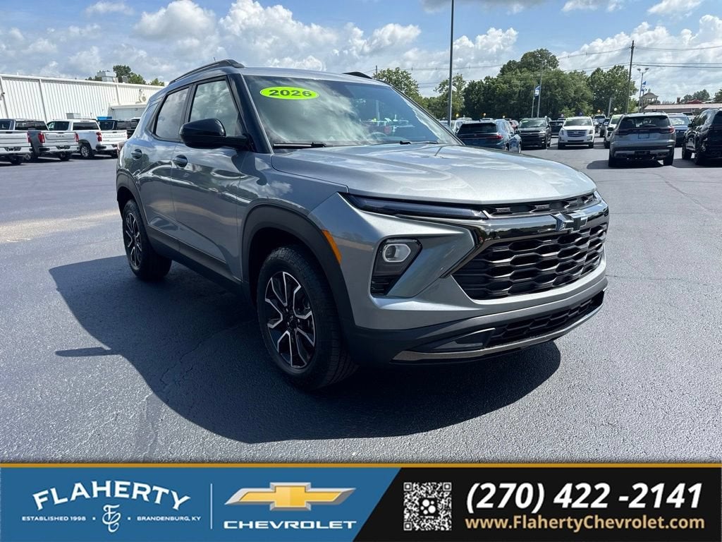 Sterling Gray Metallic 2026 Chevrolet Trailblazer SUV / Crossover Four-Wheel Drive Automatic