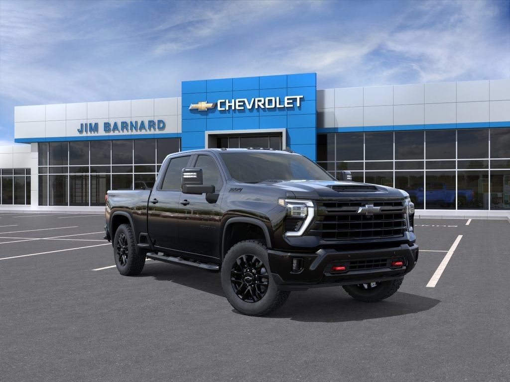 Black 2026 Chevrolet Silverado 2500HD Pickup Truck Four-Wheel Drive Automatic