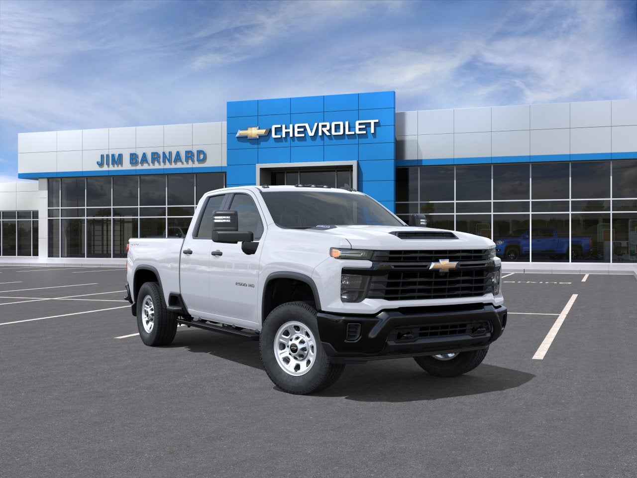 Summit White 2026 Chevrolet Silverado 2500HD Pickup Truck Four-Wheel Drive Automatic