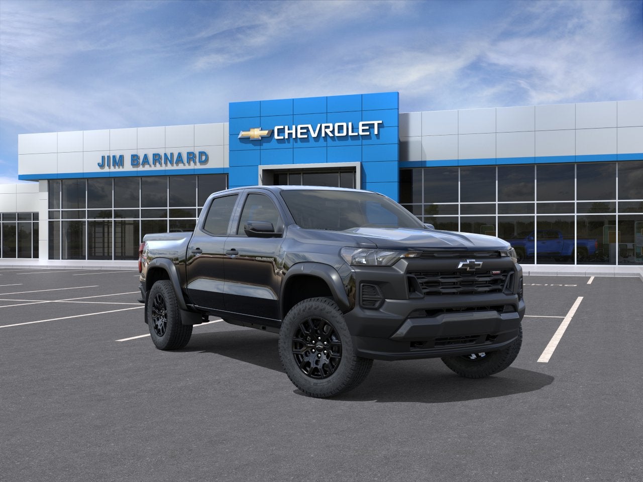 Black 2026 Chevrolet Colorado Pickup Truck Four-Wheel Drive Automatic