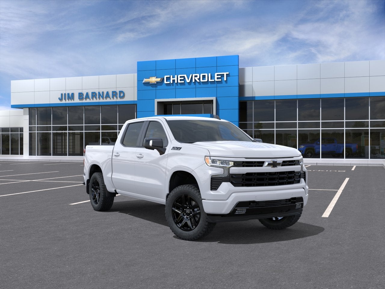 Summit White 2026 Chevrolet Silverado 1500 Pickup Truck Four-Wheel Drive Automatic