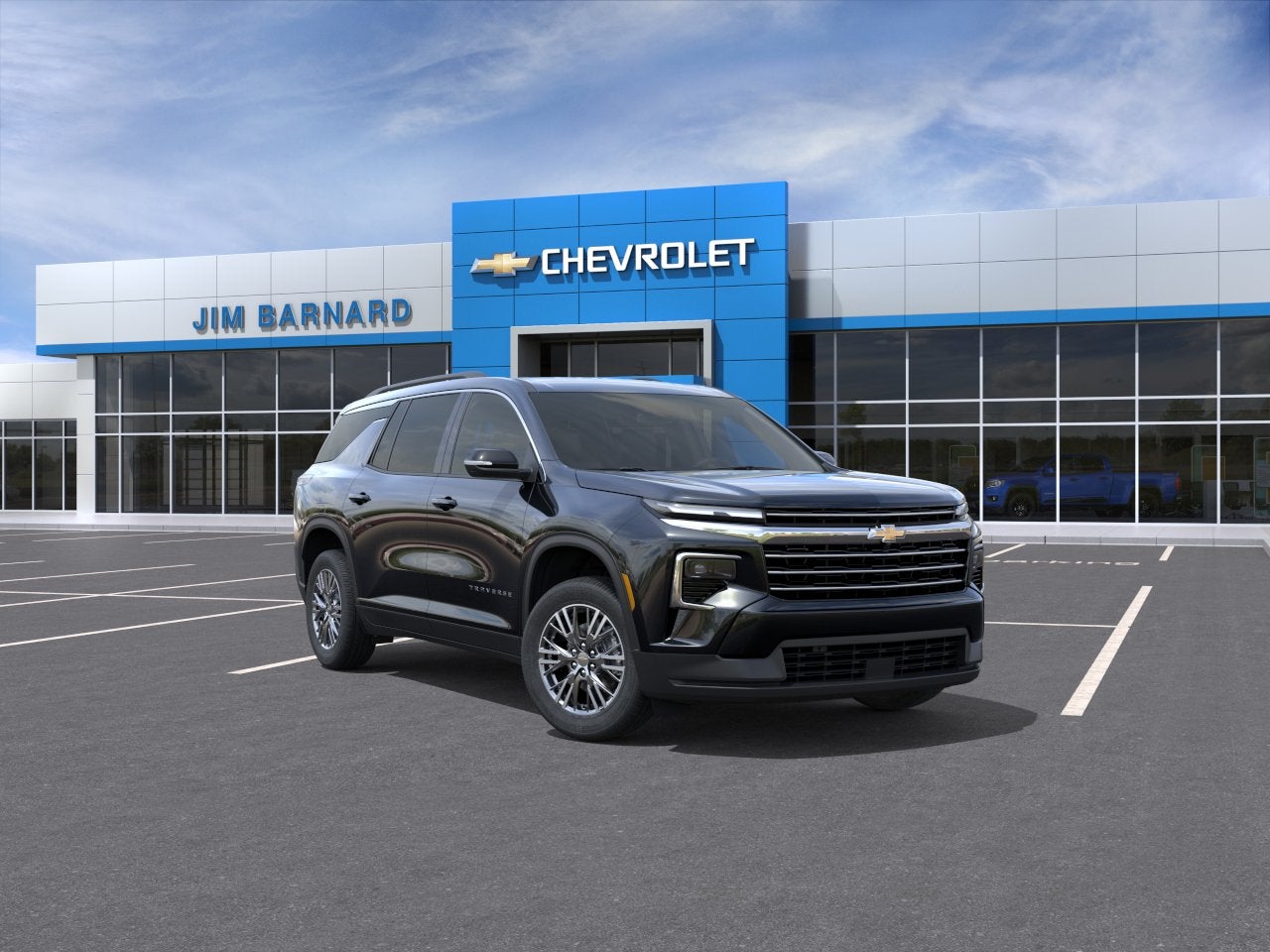 Mosaic Black Metallic 2026 Chevrolet Traverse SUV / Crossover Four-Wheel Drive Automatic