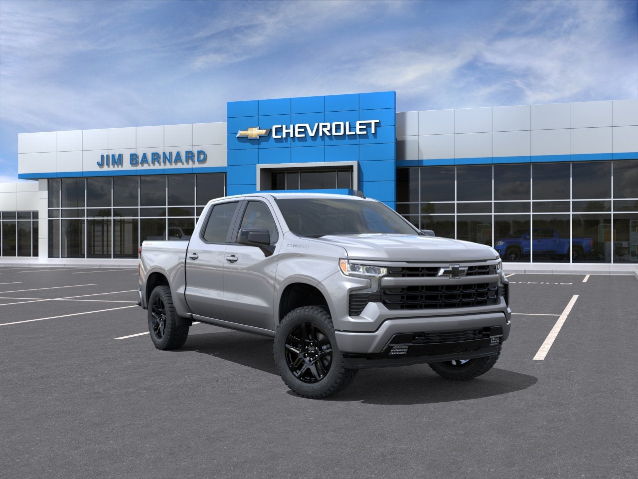 Sterling Gray Metallic 2026 Chevrolet Silverado 1500 Pickup Truck Four-Wheel Drive Automatic