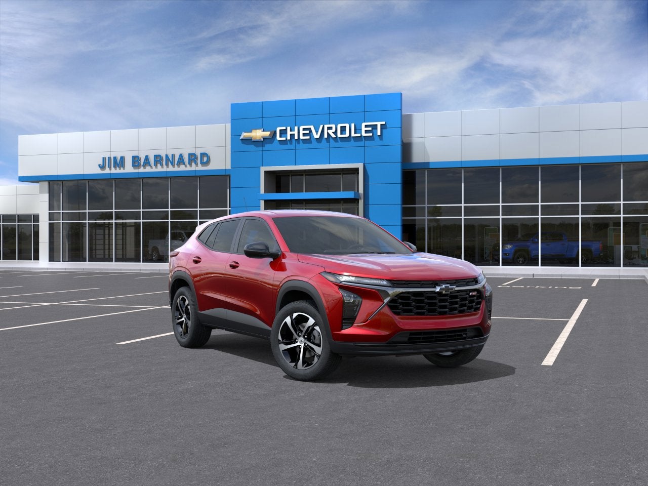 Apex Red 2026 Chevrolet Trax RS with 1RS FWD SUV / Crossover Front-Wheel Drive Automatic
