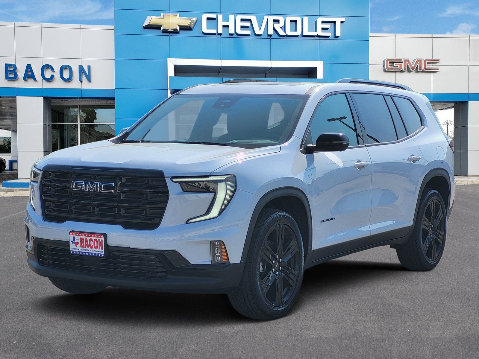 Glacier White Tricoat 2026 GMC Acadia SUV / Crossover Front-Wheel Drive Automatic