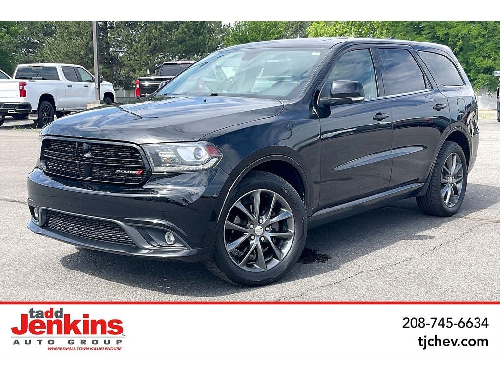 Black 2018 Dodge Durango SUV / Crossover All-Wheel Drive Automatic