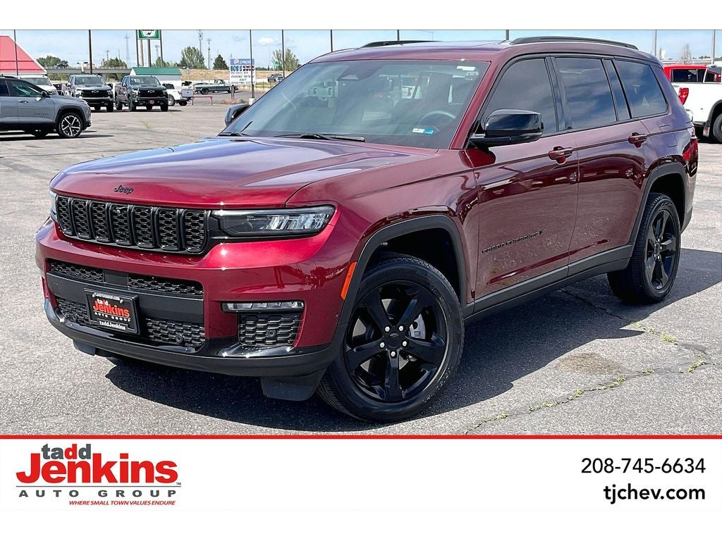 Velvet Red Pearlcoat 2024 Jeep Grand Cherokee L Limited 4WD SUV / Crossover Four-Wheel Drive Automatic