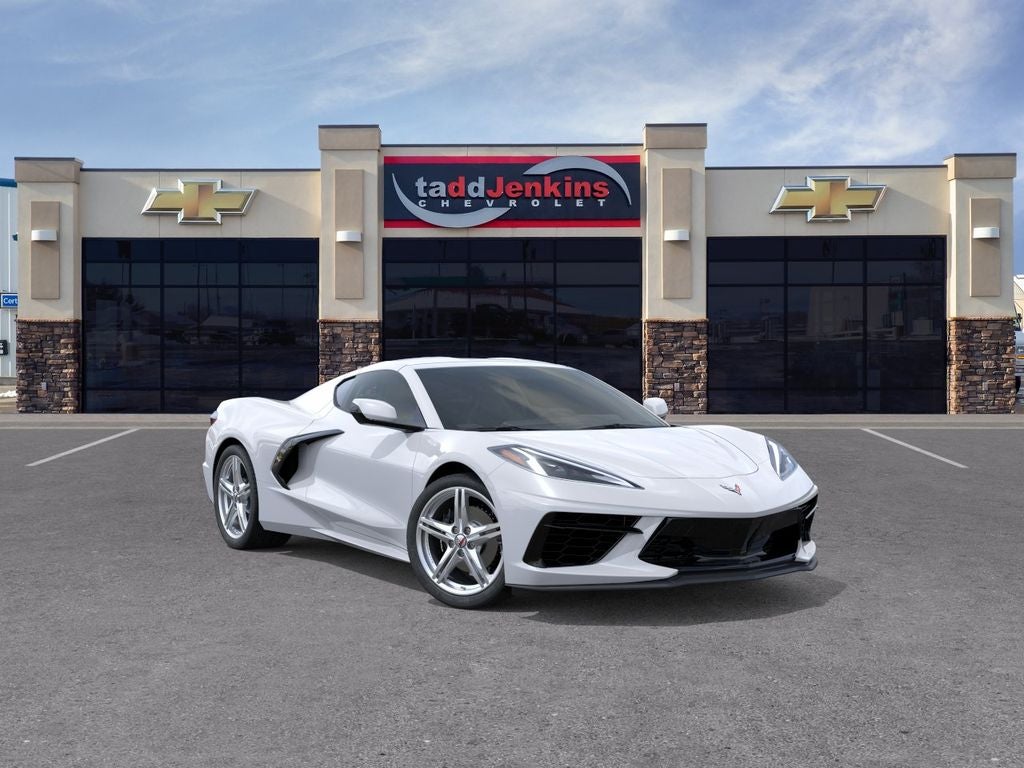 Arctic White 2026 Chevrolet Corvette Stingray 1LT Coupe RWD Coupe Rear-Wheel Drive Automatic