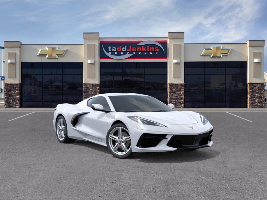 Arctic White 2026 Chevrolet Corvette Stingray 1LT Coupe RWD Coupe Rear-Wheel Drive Automatic