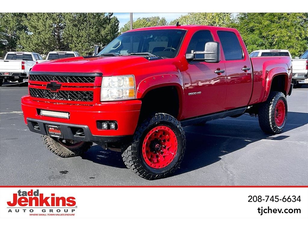 Victory Red 2011 Chevrolet Silverado 2500HD Pickup Truck Four-Wheel Drive Automatic