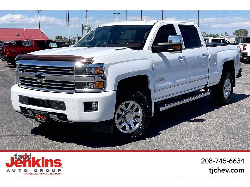 Summit White 2016 Chevrolet Silverado 3500HD Pickup Truck Four-Wheel Drive Automatic