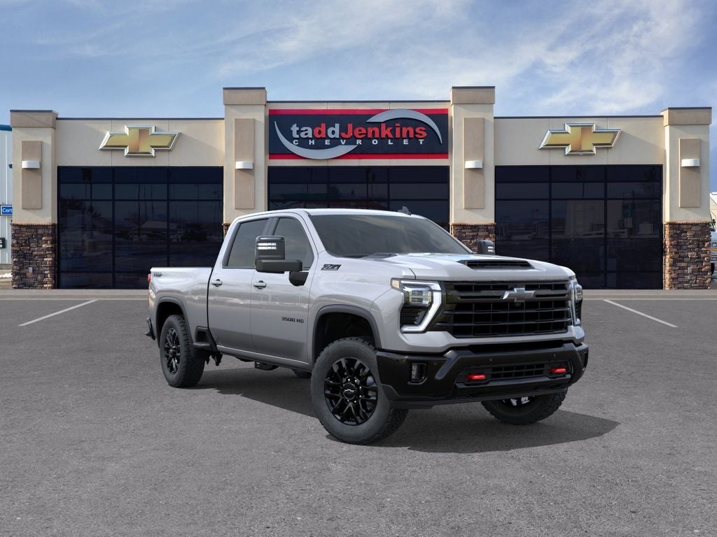 Sterling Gray Metallic 2026 Chevrolet Silverado 3500HD Pickup Truck Four-Wheel Drive Automatic