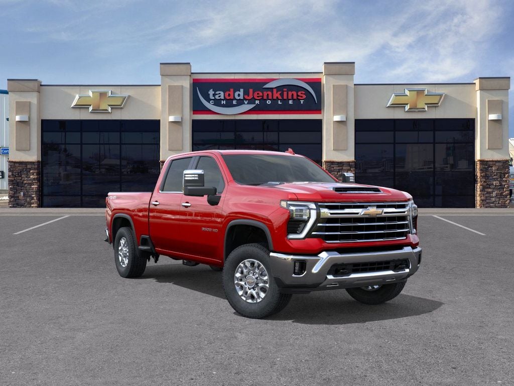 Radiant Red Tintcoat 2026 Chevrolet Silverado 3500HD LTZ Crew Cab 4WD Pickup Truck Four-Wheel Drive Automatic