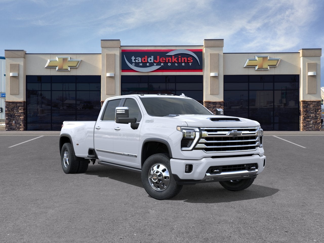 Polar White Tricoat 2026 Chevrolet Silverado 3500HD Pickup Truck Four-Wheel Drive Automatic