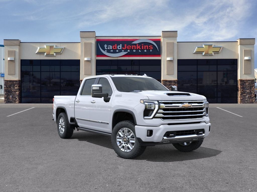 Polar White Tricoat 2026 Chevrolet Silverado 3500HD Pickup Truck Four-Wheel Drive Automatic