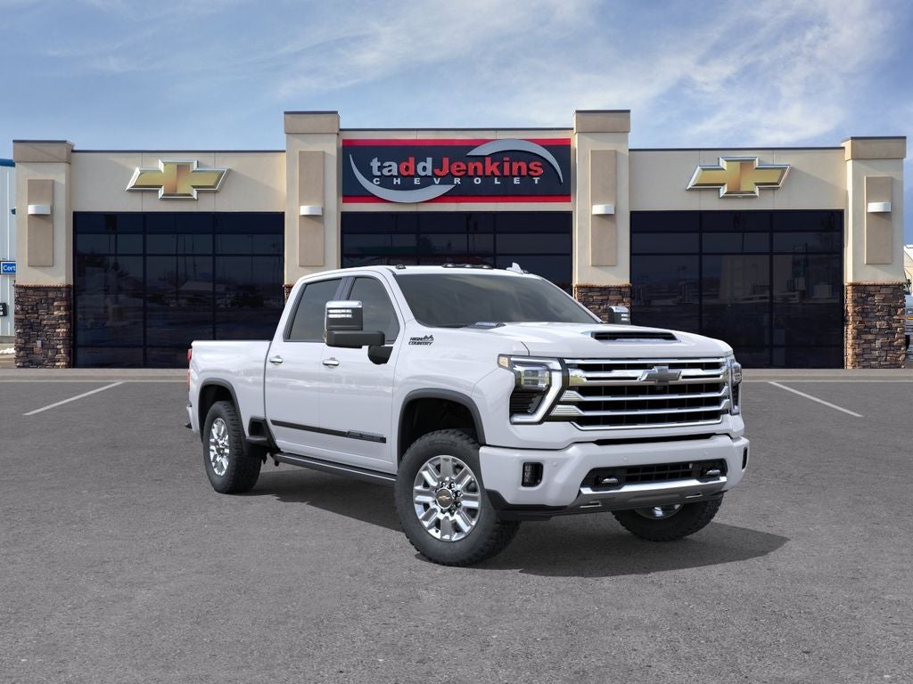 Polar White Tricoat 2026 Chevrolet Silverado 3500HD Pickup Truck Four-Wheel Drive Automatic