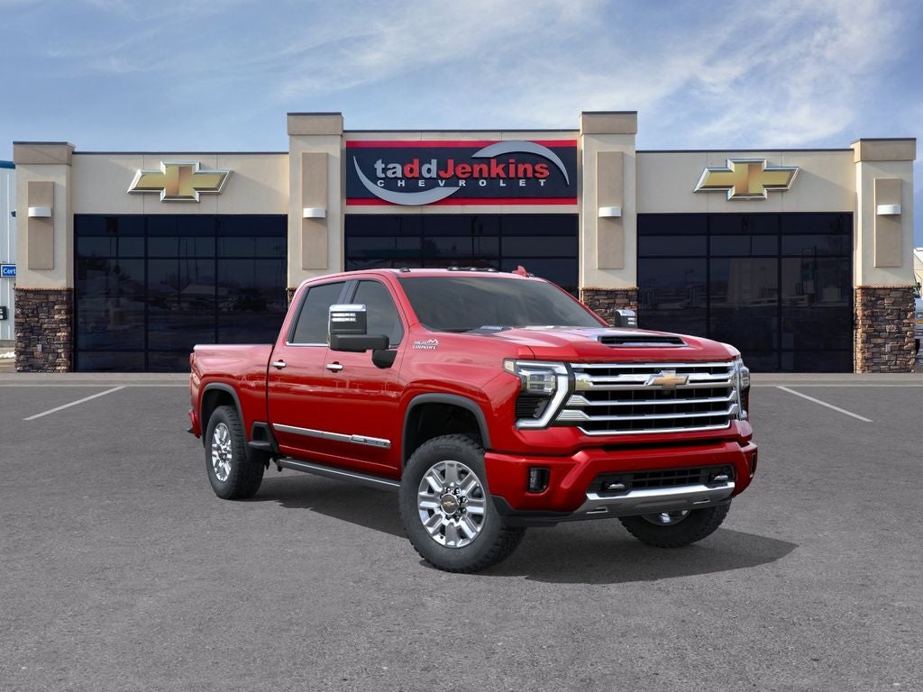 Radiant Red Tintcoat 2026 Chevrolet Silverado 3500HD High Country Crew Cab 4WD Pickup Truck Four-Wheel Drive Automatic