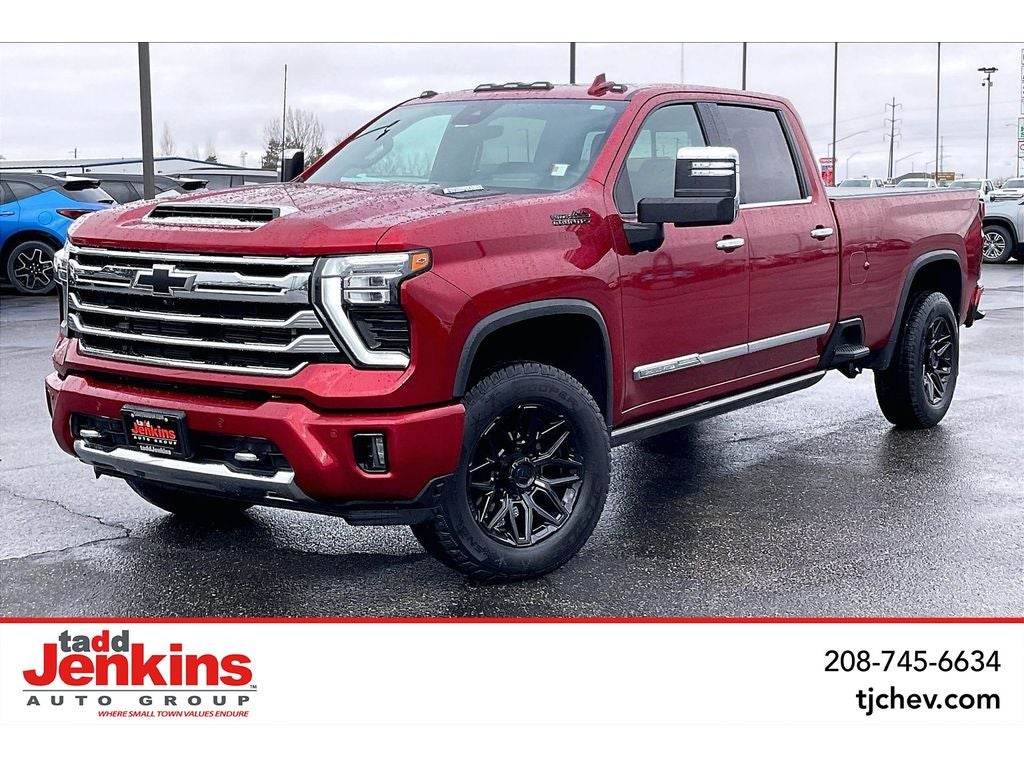 Radiant Red Tintcoat 2024 Chevrolet Silverado 2500HD Pickup Truck Four-Wheel Drive Automatic