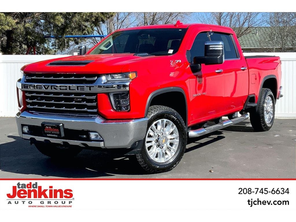 Red Hot 2020 Chevrolet Silverado 3500HD Pickup Truck Four-Wheel Drive Automatic
