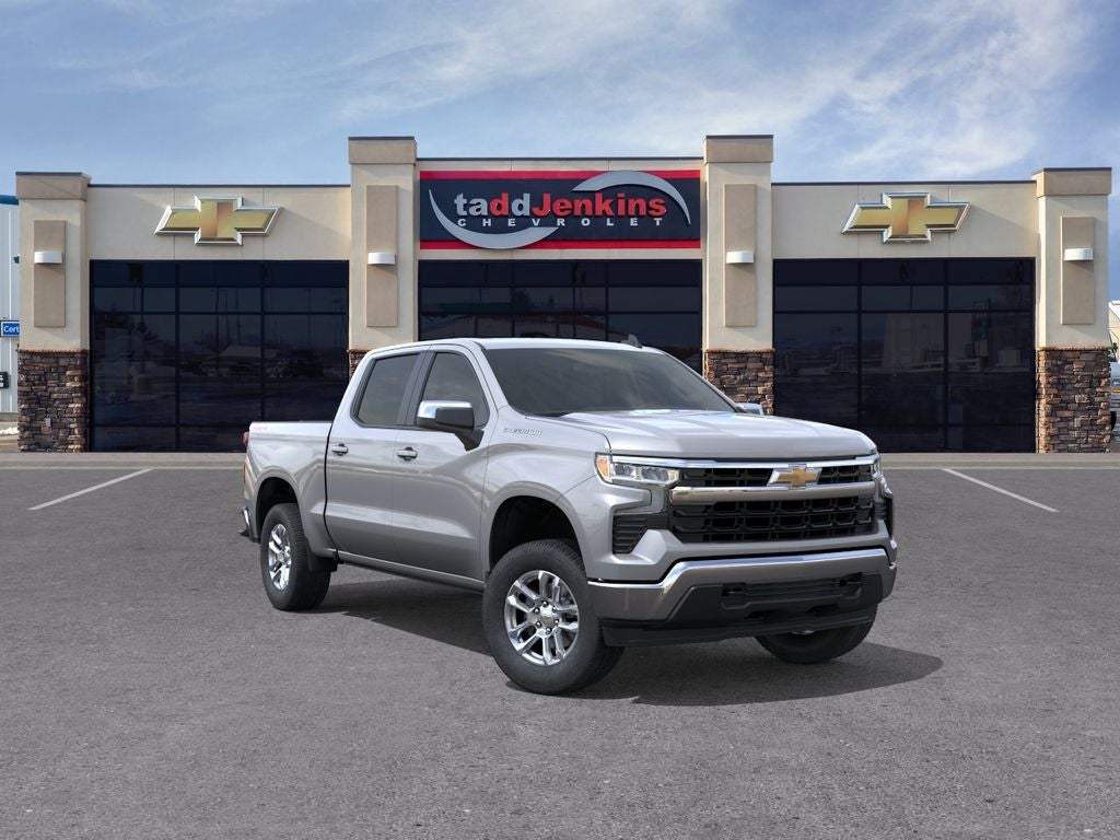 Sterling Gray Metallic 2026 Chevrolet Silverado 1500 Pickup Truck Four-Wheel Drive Automatic