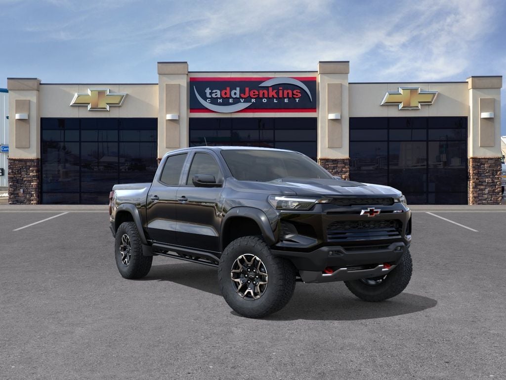 Black 2026 Chevrolet Colorado Pickup Truck Four-Wheel Drive Automatic