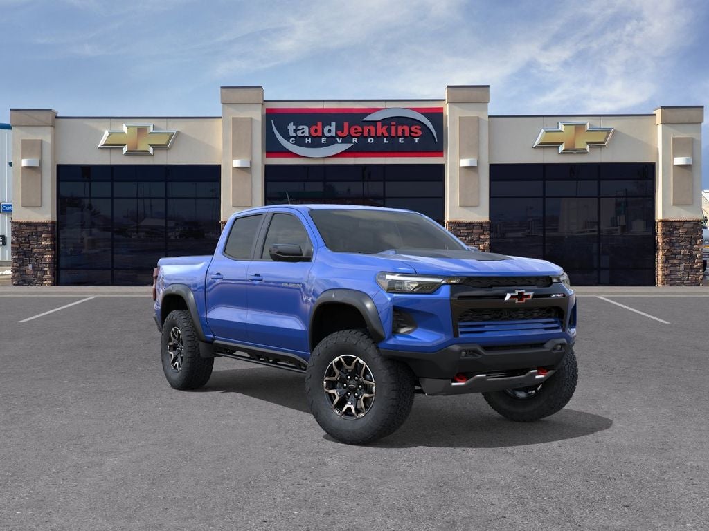 Reef Blue Metallic 2026 Chevrolet Colorado Pickup Truck Four-Wheel Drive Automatic