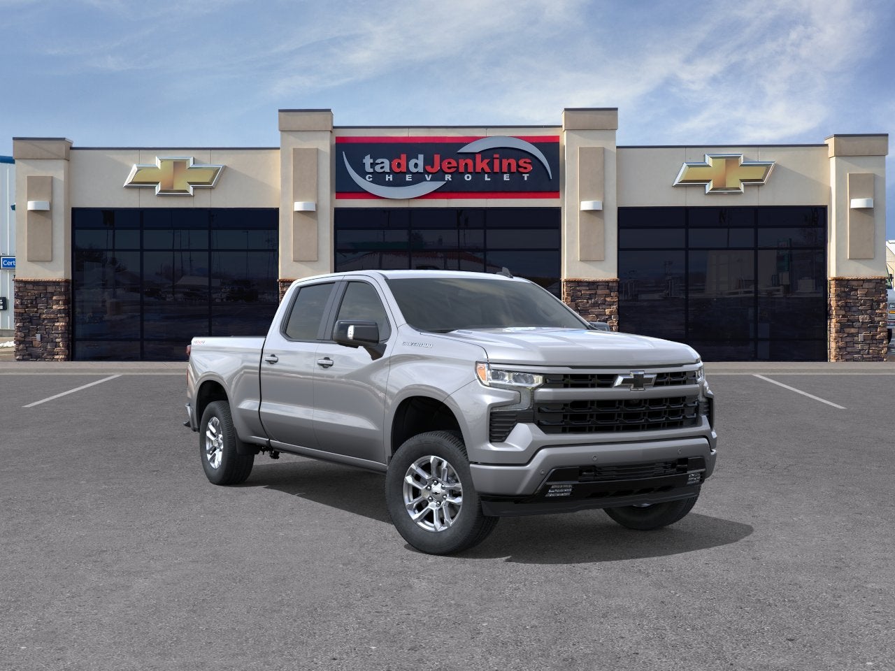 Sterling Gray Metallic 2026 Chevrolet Silverado 1500 Pickup Truck Four-Wheel Drive Automatic