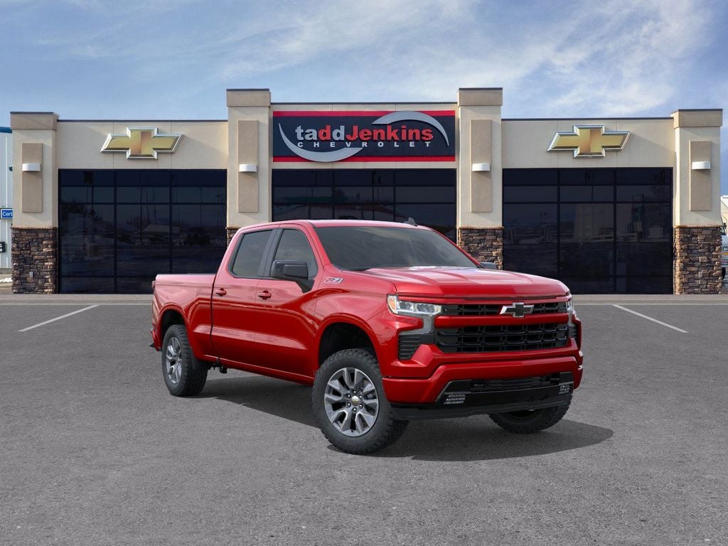 Radiant Red Tintcoat 2026 Chevrolet Silverado 1500 RST Crew Cab 4WD Pickup Truck Four-Wheel Drive Automatic
