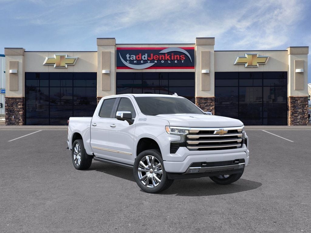 Polar White Tricoat 2026 Chevrolet Silverado 1500 Pickup Truck Four-Wheel Drive Automatic