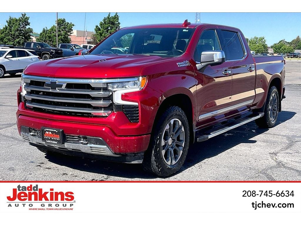 Radiant Red Tintcoat 2025 Chevrolet Silverado 1500 Pickup Truck Four-Wheel Drive Automatic