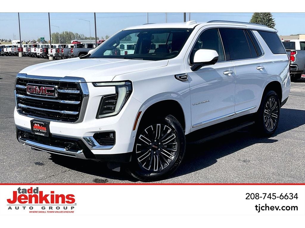Summit White 2026 GMC Yukon SUV / Crossover Four-Wheel Drive Automatic