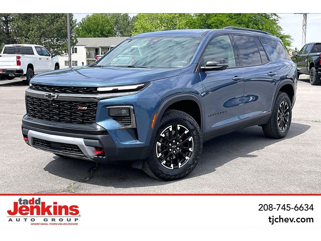 Lakeshore Blue Metallic 2026 Chevrolet Traverse SUV / Crossover Four-Wheel Drive Automatic