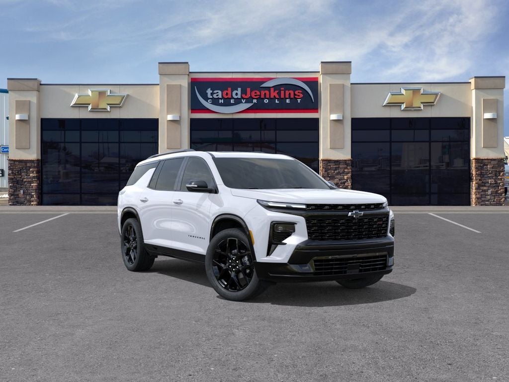 Polar White Tricoat 2026 Chevrolet Traverse RS AWD SUV / Crossover Four-Wheel Drive Automatic