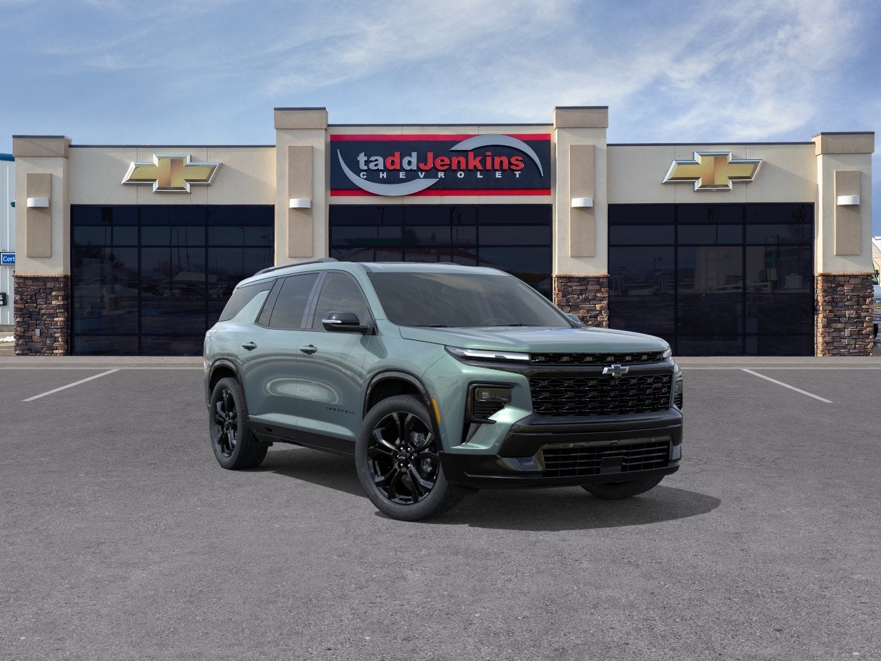 Trillium Green Metallic 2027 Chevrolet Traverse SUV / Crossover Four-Wheel Drive Automatic