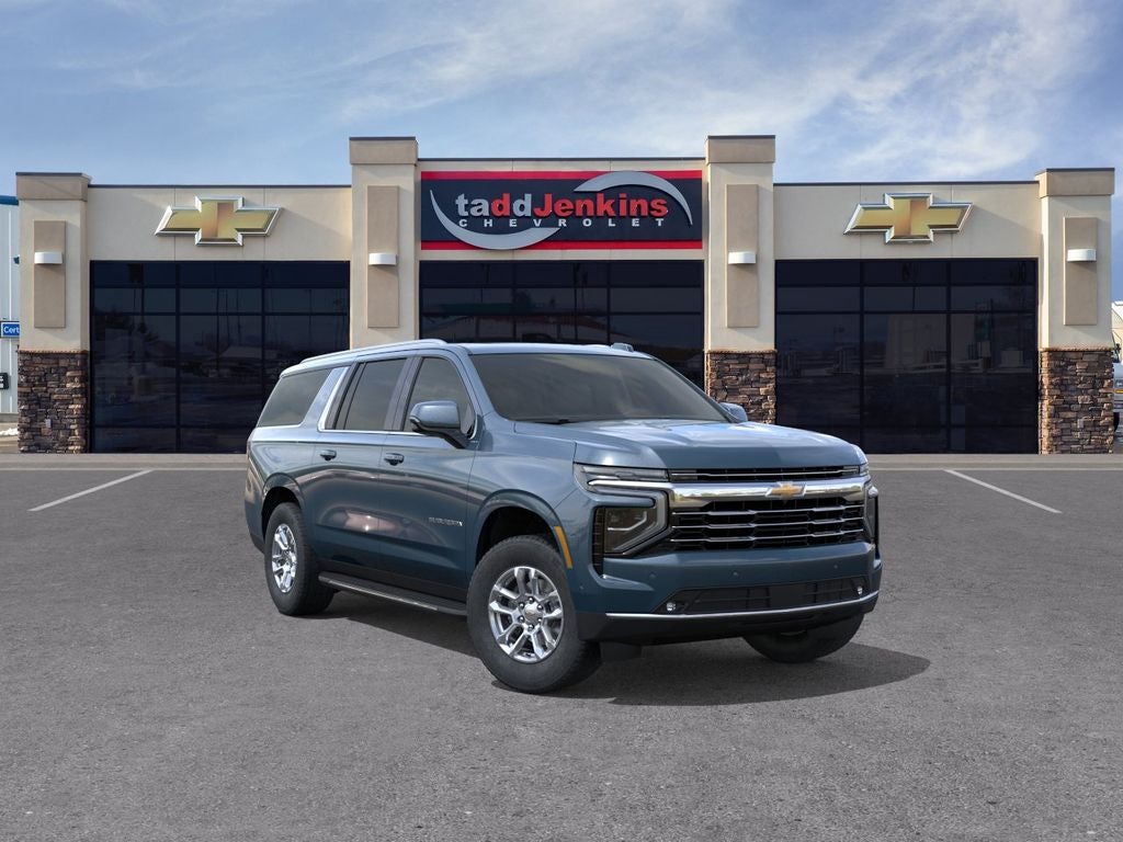 Lakeshore Blue Metallic 2026 Chevrolet Suburban SUV / Crossover Four-Wheel Drive Automatic