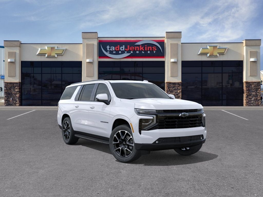 Summit White 2026 Chevrolet Suburban SUV / Crossover Four-Wheel Drive Automatic