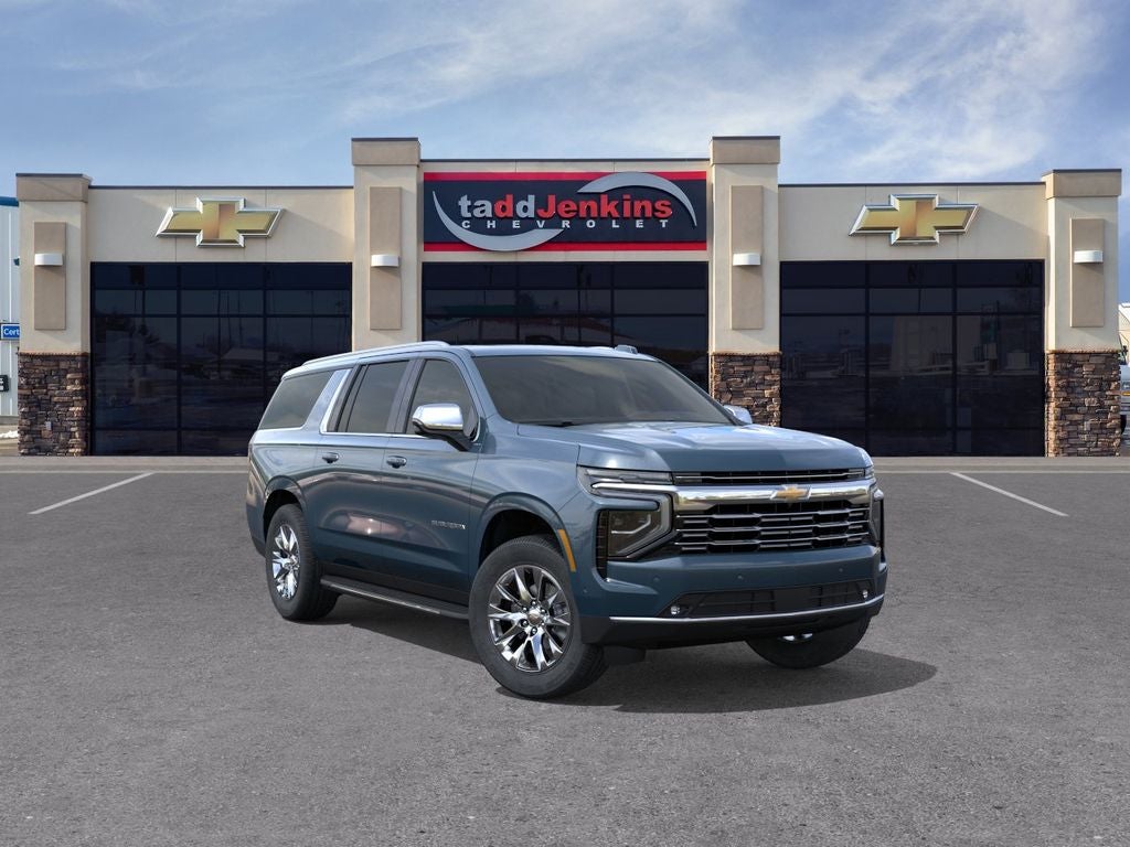 Lakeshore Blue Metallic 2026 Chevrolet Suburban SUV / Crossover Four-Wheel Drive Automatic