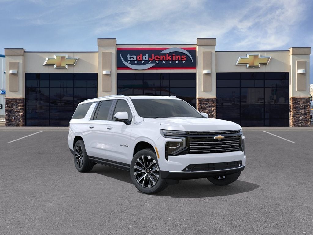 Polar White Tricoat 2026 Chevrolet Suburban High Country 4WD SUV / Crossover Four-Wheel Drive Automatic