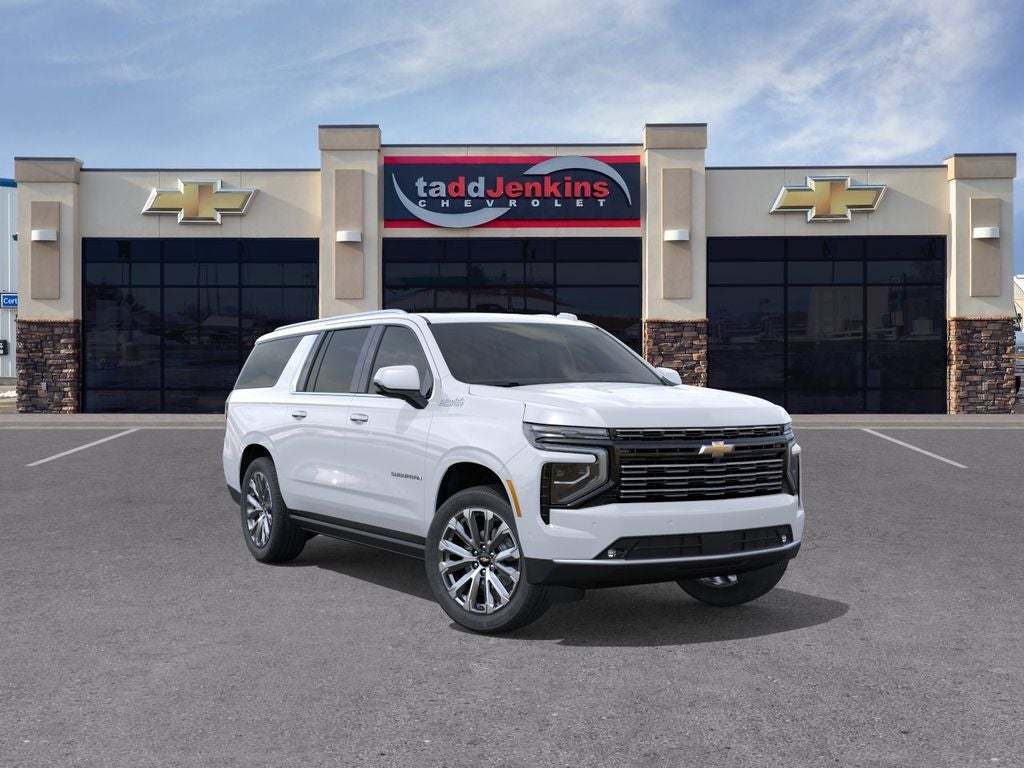 Polar White Tricoat 2026 Chevrolet Suburban SUV / Crossover Four-Wheel Drive Automatic