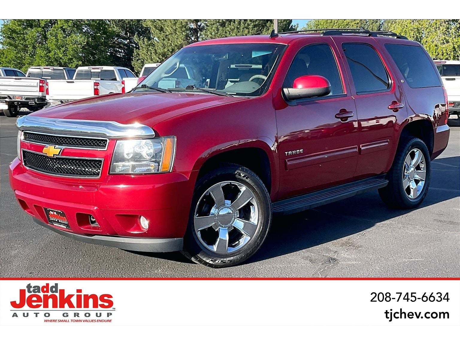 Crystal Red Tintcoat 2014 Chevrolet Tahoe SUV / Crossover Four-Wheel Drive Automatic