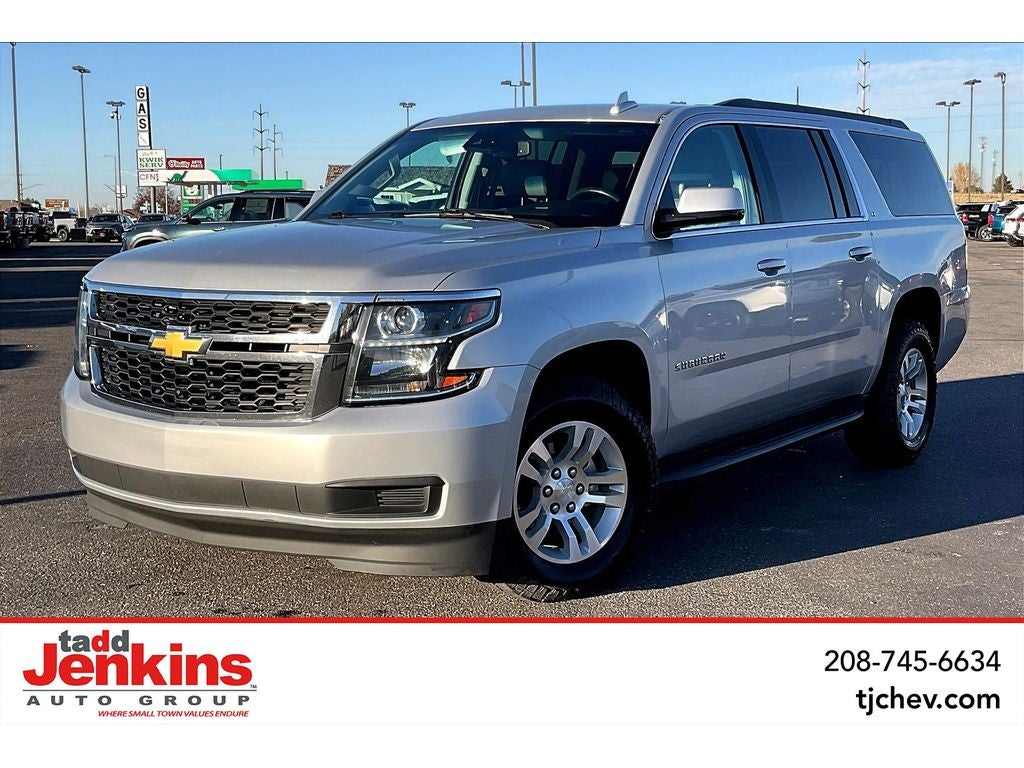 Silver Ice Metallic 2018 Chevrolet Suburban SUV / Crossover Four-Wheel Drive Automatic