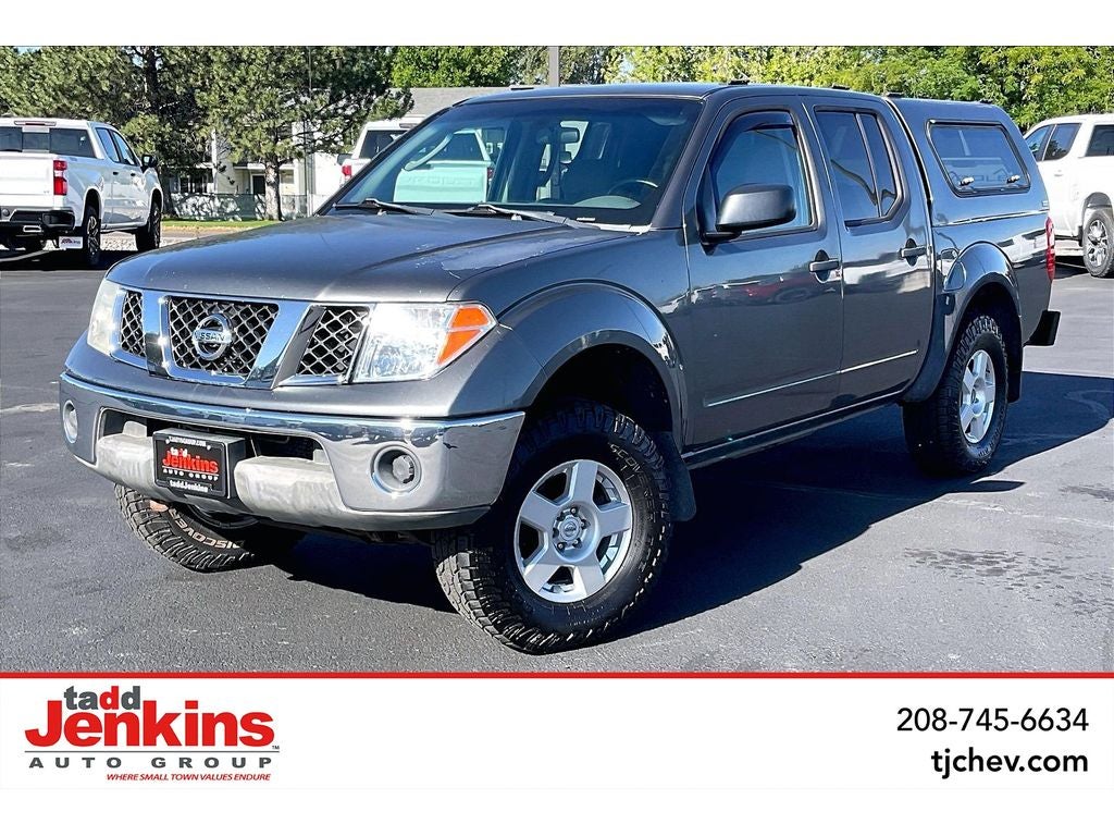  2007 Nissan Frontier Pickup Truck Four-Wheel Drive Manual