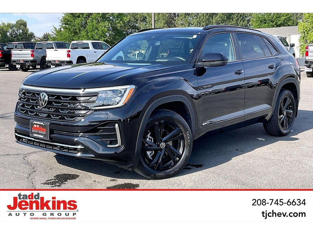  2025 Volkswagen Atlas Cross Sport SEL R-Line Black 4Motion   