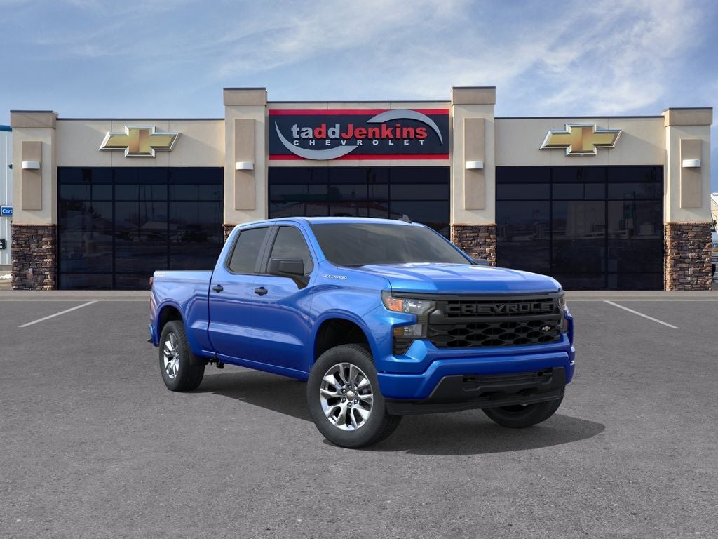 Riptide Blue Metallic 2026 Chevrolet Silverado 1500 Pickup Truck Four-Wheel Drive Automatic